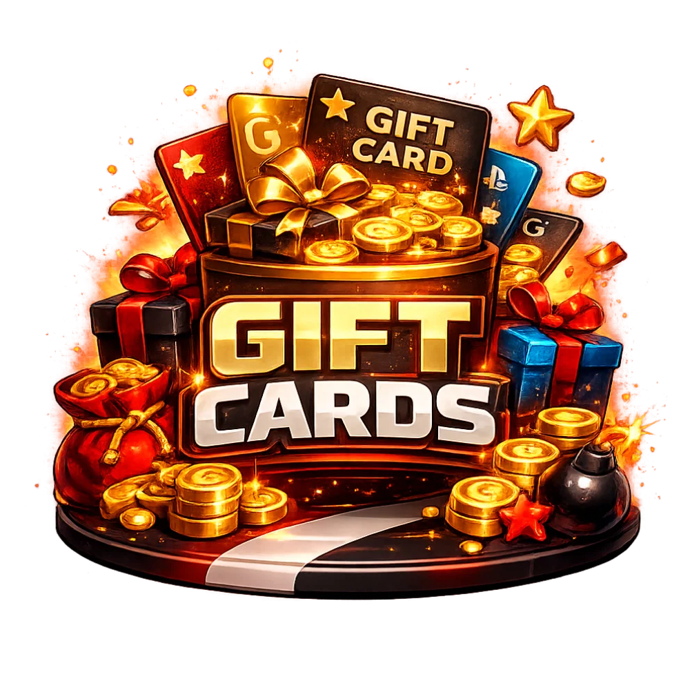 Gaming & Streaming Gift Cards