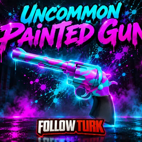 Uncommon Painted Gun - MM2 - FollowTurk