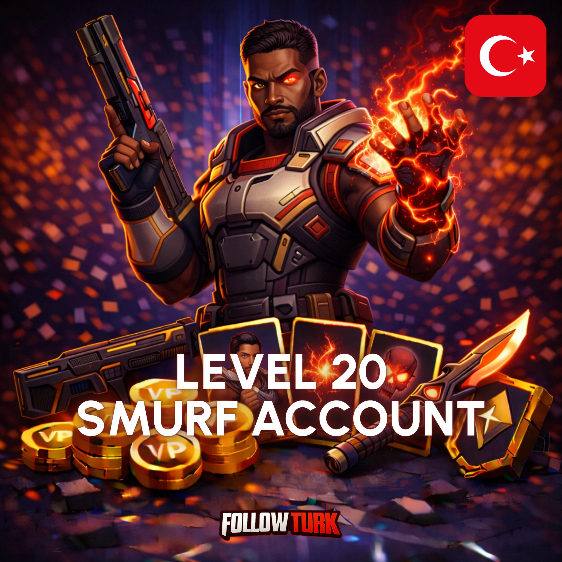 Turkey Smurf Account (TR) - FollowTurk