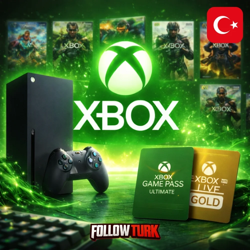 Xbox तुर्की - TRY गिफ्ट कार्ड - FollowTurk