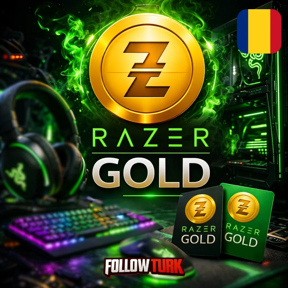 Razer Gold रोमानिया - RON गिफ्ट कार्ड - FollowTurk