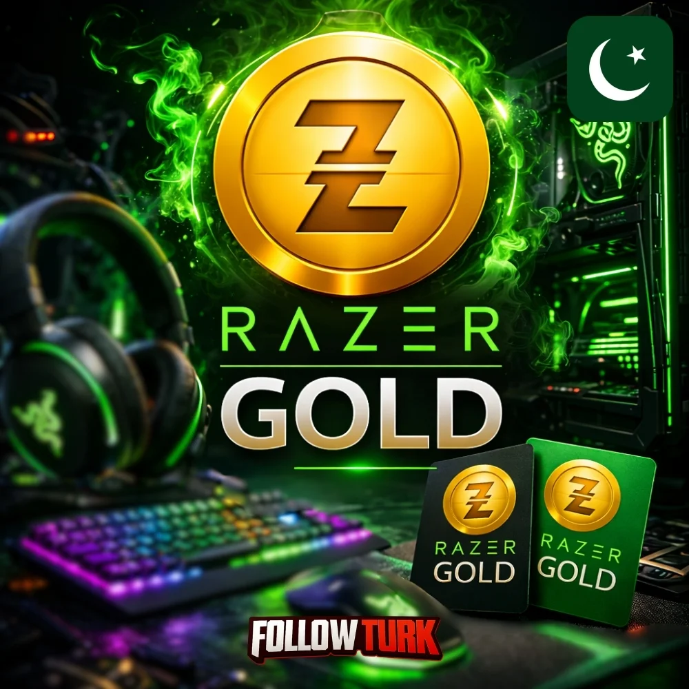 Razer Gold पाकिस्तान - PKR - FollowTurk