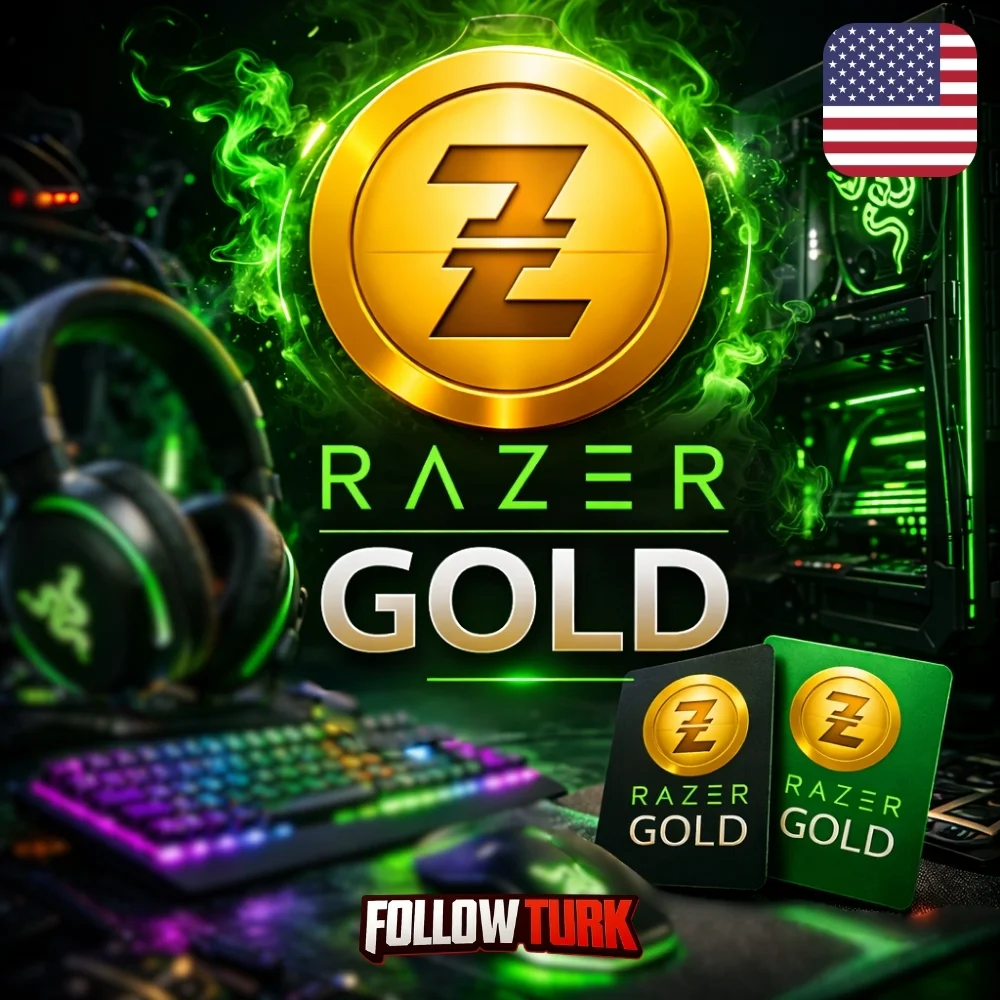 Razer Gold USA - USD गिफ्ट कार्ड - FollowTurk