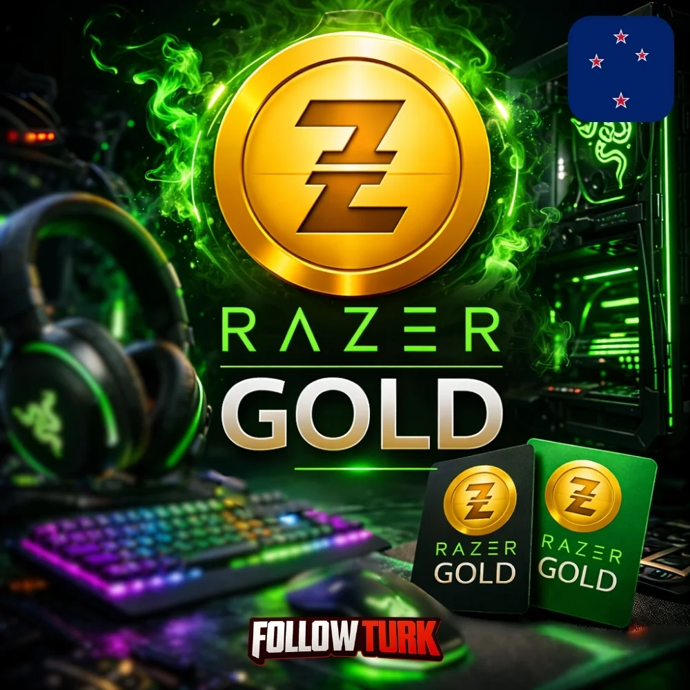 Razer Gold न्यूज़ीलैंड - NZD - FollowTurk