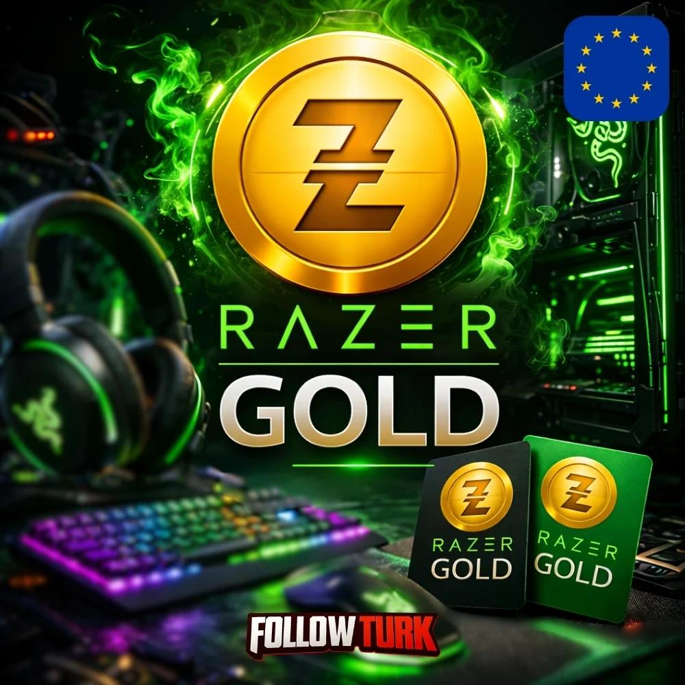 Razer Gold यूरोप - EUR - FollowTurk