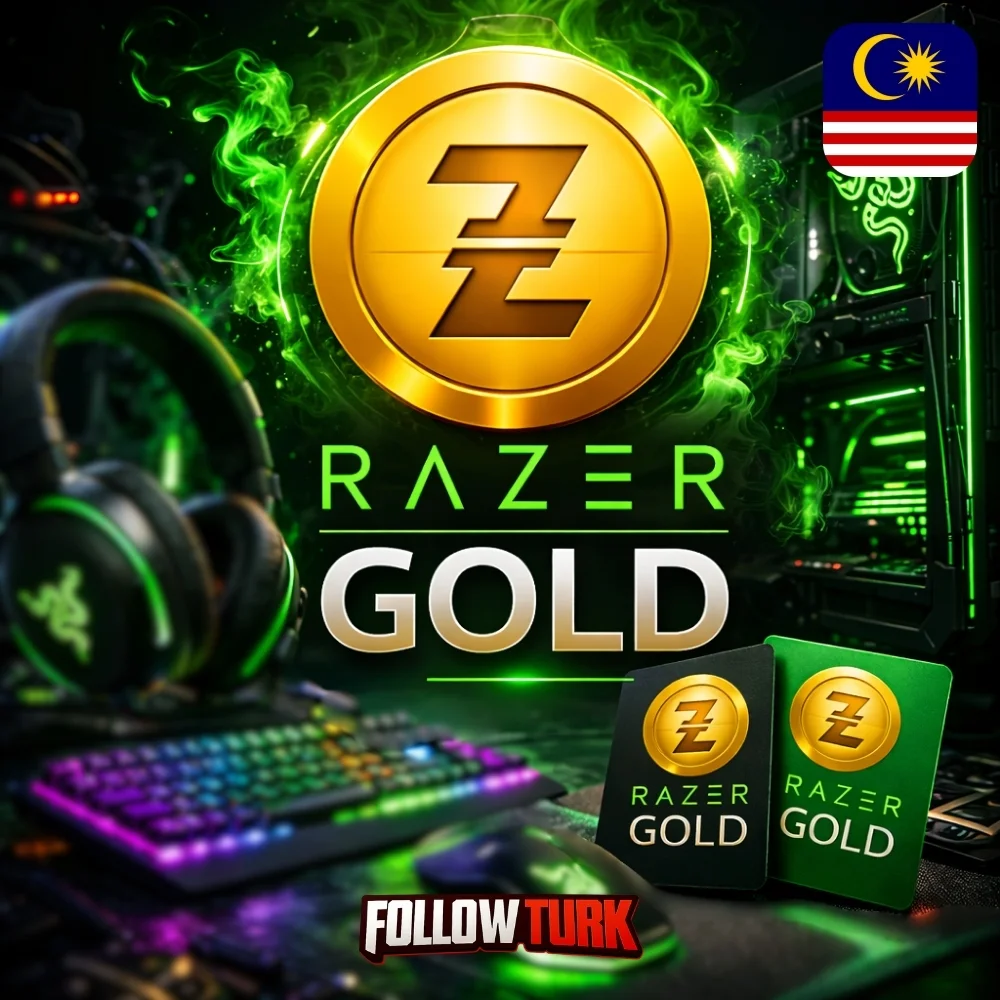 Razer Gold मलेशिया - MYR गिफ्ट कार्ड - FollowTurk