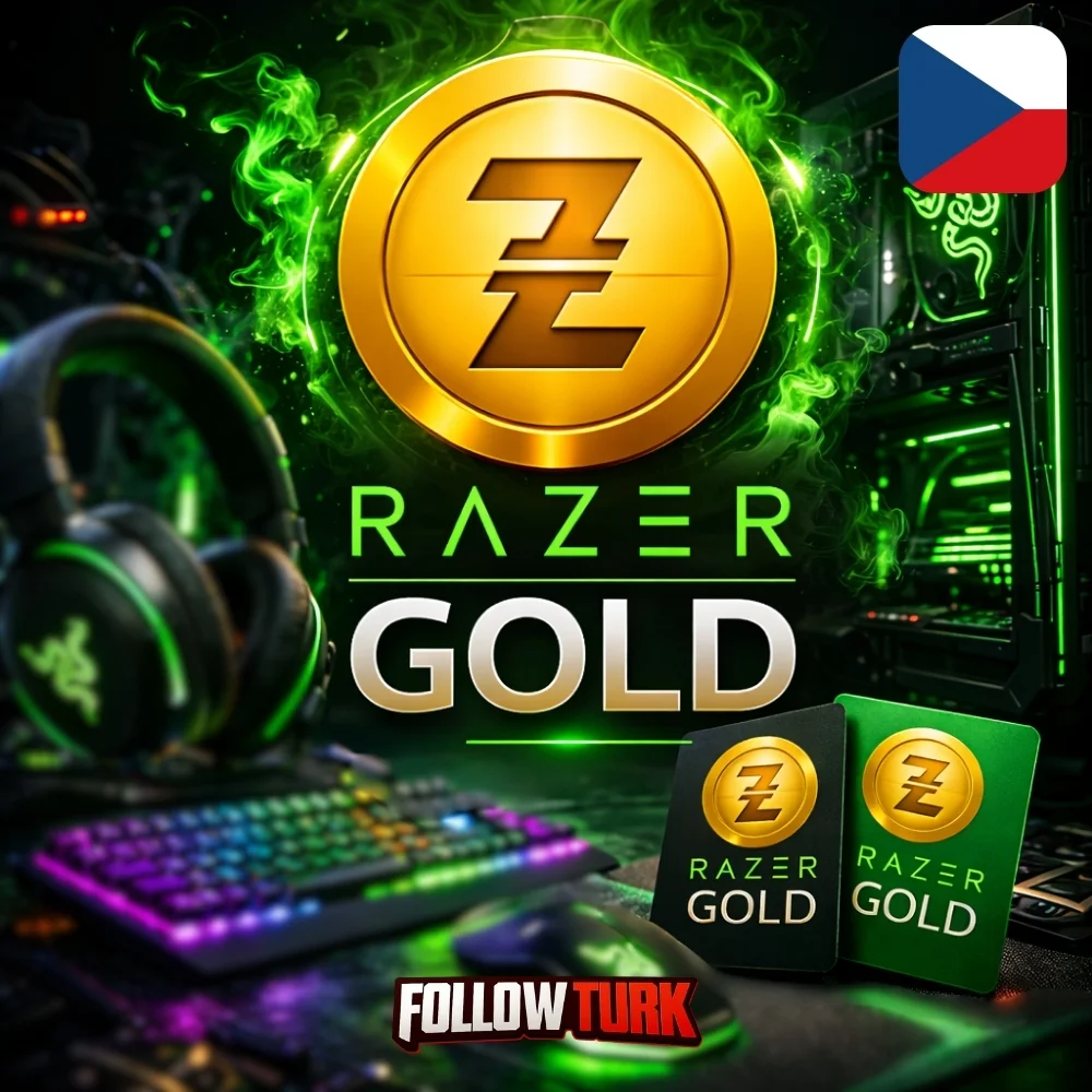 Razer Gold चेक गणराज्य - CZK - FollowTurk