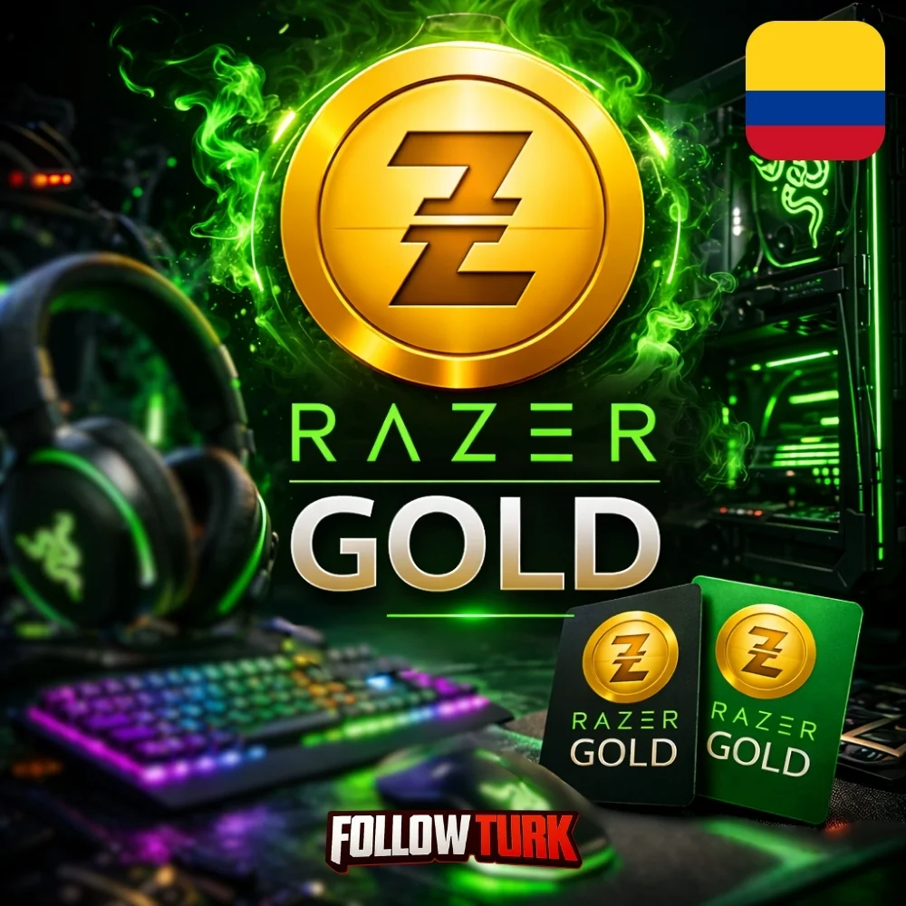 Razer Gold कोलंबिया - COP - FollowTurk