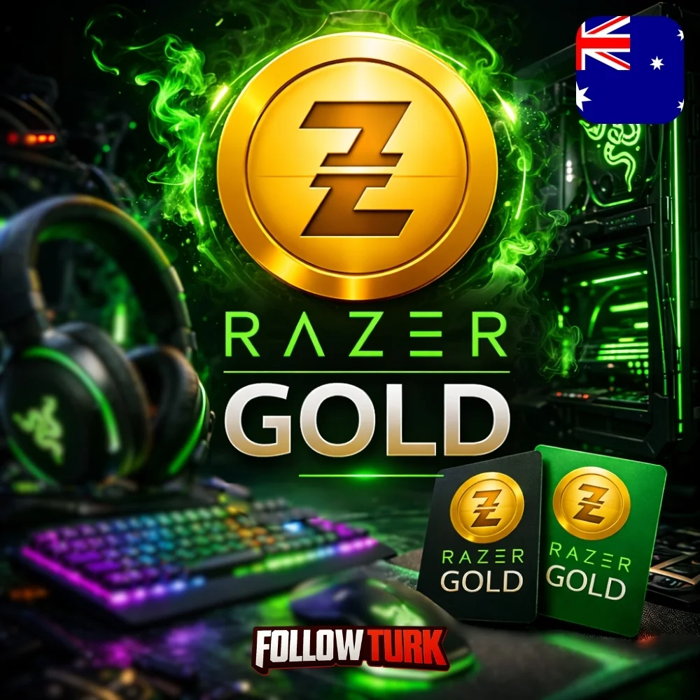 Razer Gold ऑस्ट्रेलिया - AUD - FollowTurk