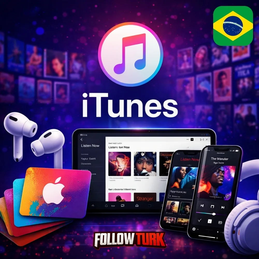 iTunes ब्राज़ील - BRL गिफ्ट कार्ड - FollowTurk
