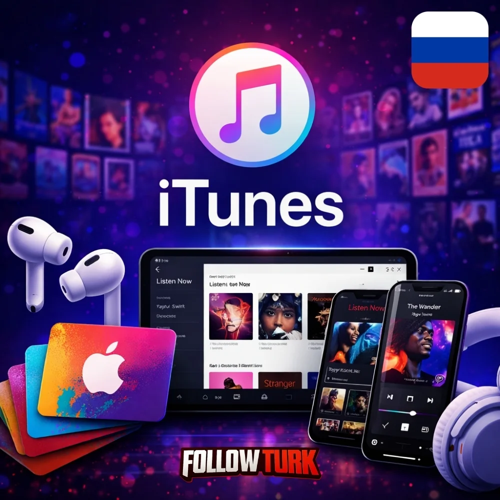 iTunes रूस - RUB गिफ्ट कार्ड - FollowTurk