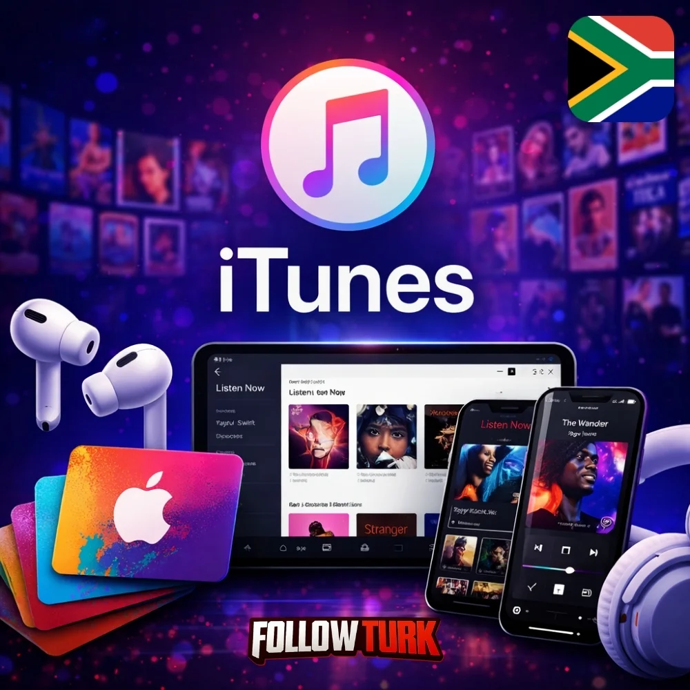iTunes साउथ अफ्रीका - ZAR - FollowTurk
