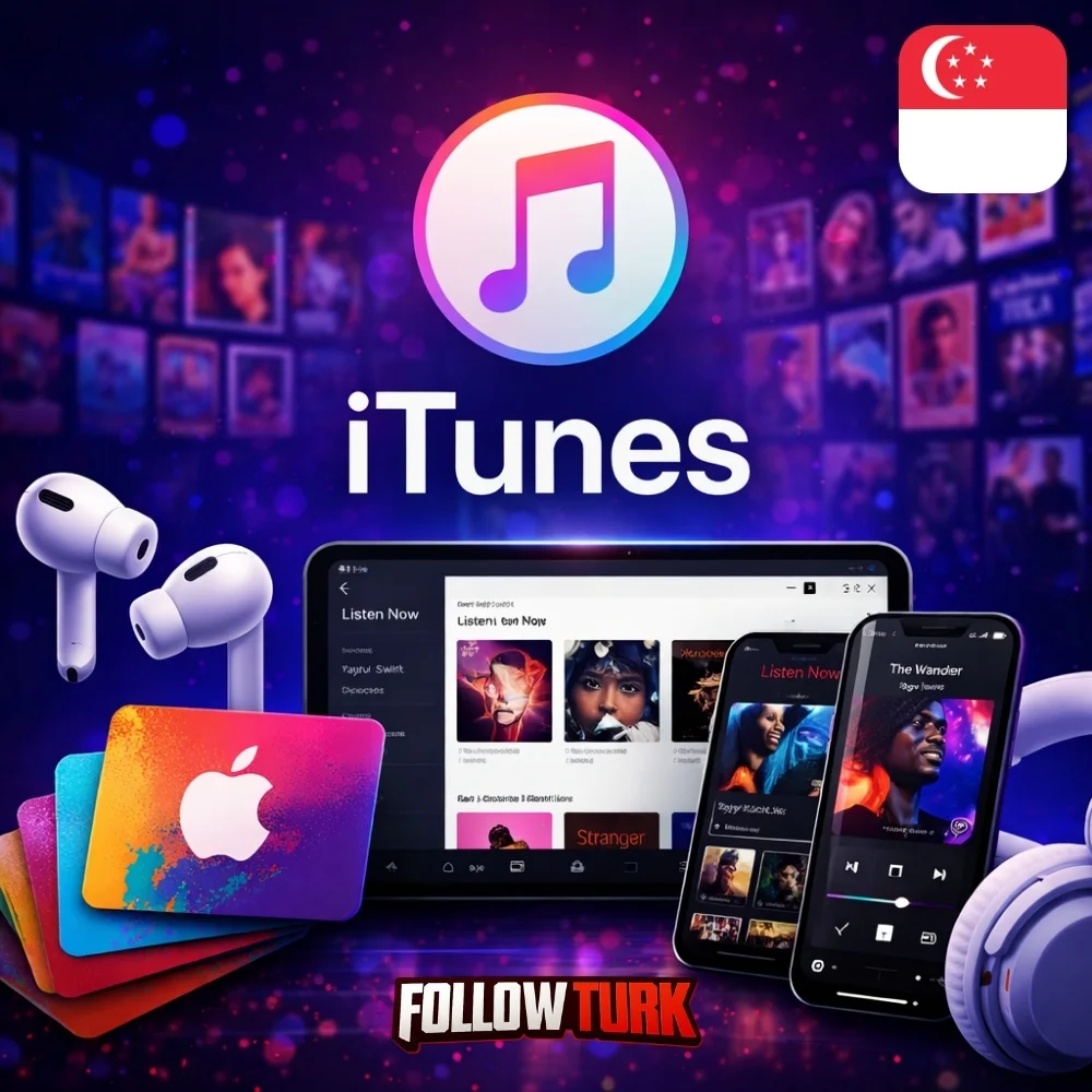 iTunes सिंगापुर - SGD गिफ्ट कार्ड - FollowTurk