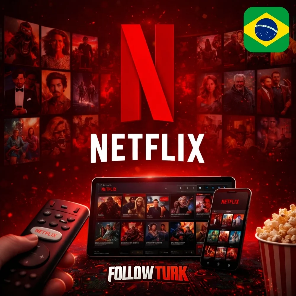 Netflix Brazil - BRL गिफ्ट कार्ड - FollowTurk