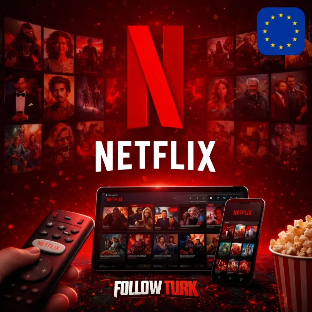 Netflix Europe - EUR गिफ्ट कार्ड - FollowTurk