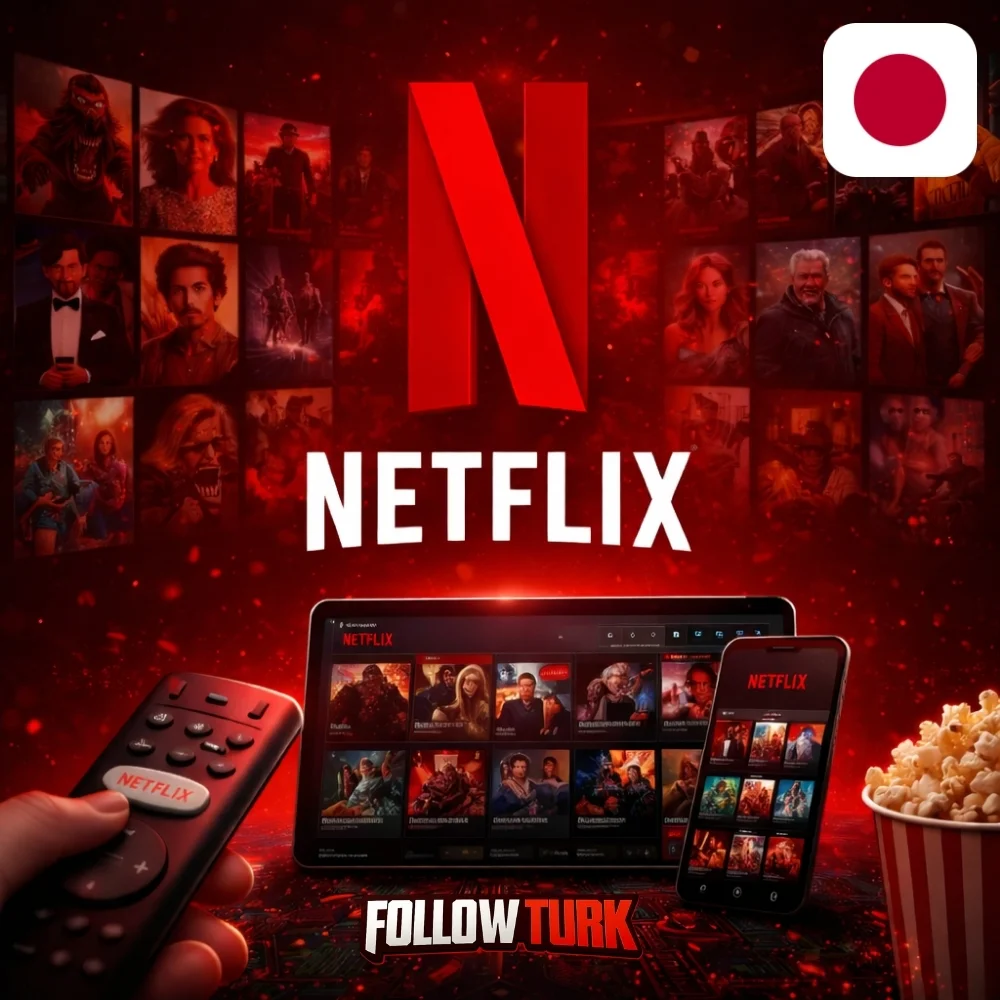 Netflix Japan - JPY गिफ्ट कार्ड - FollowTurk