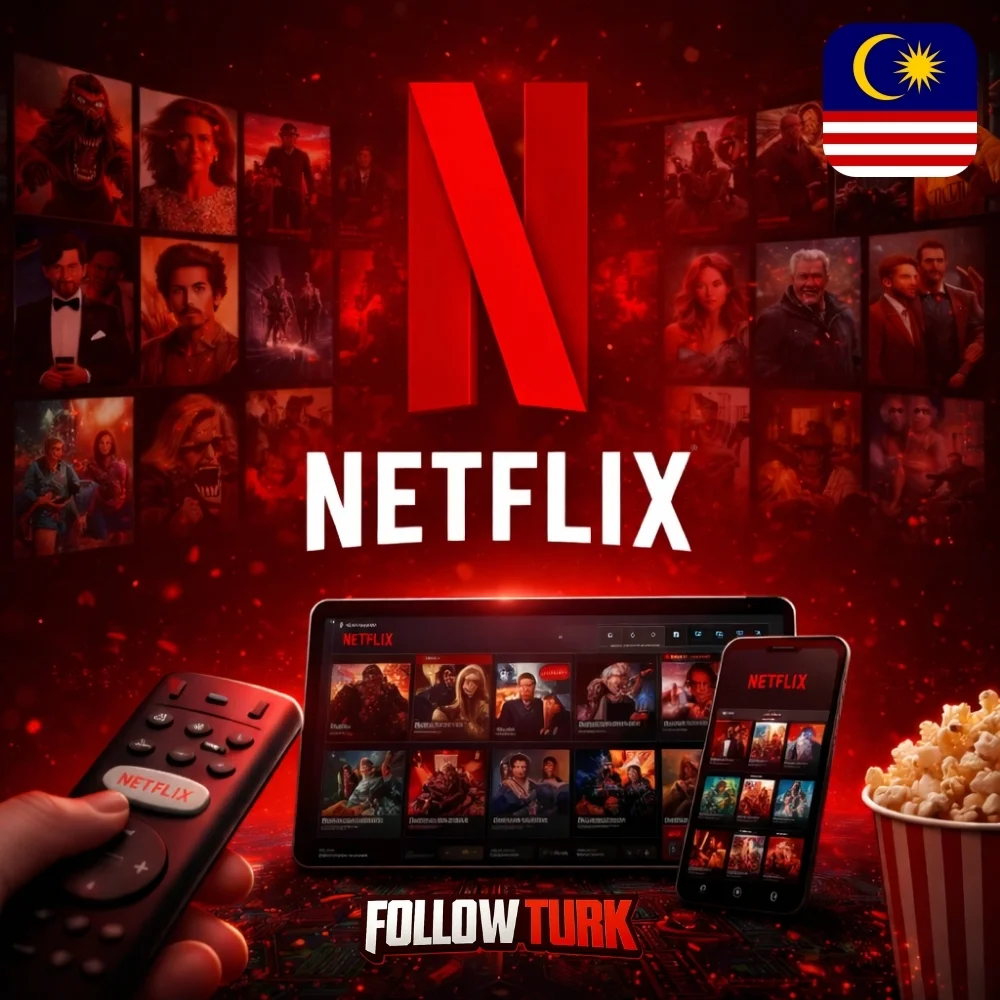 Netflix मलेशिया - MYR गिफ्ट कार्ड - FollowTurk