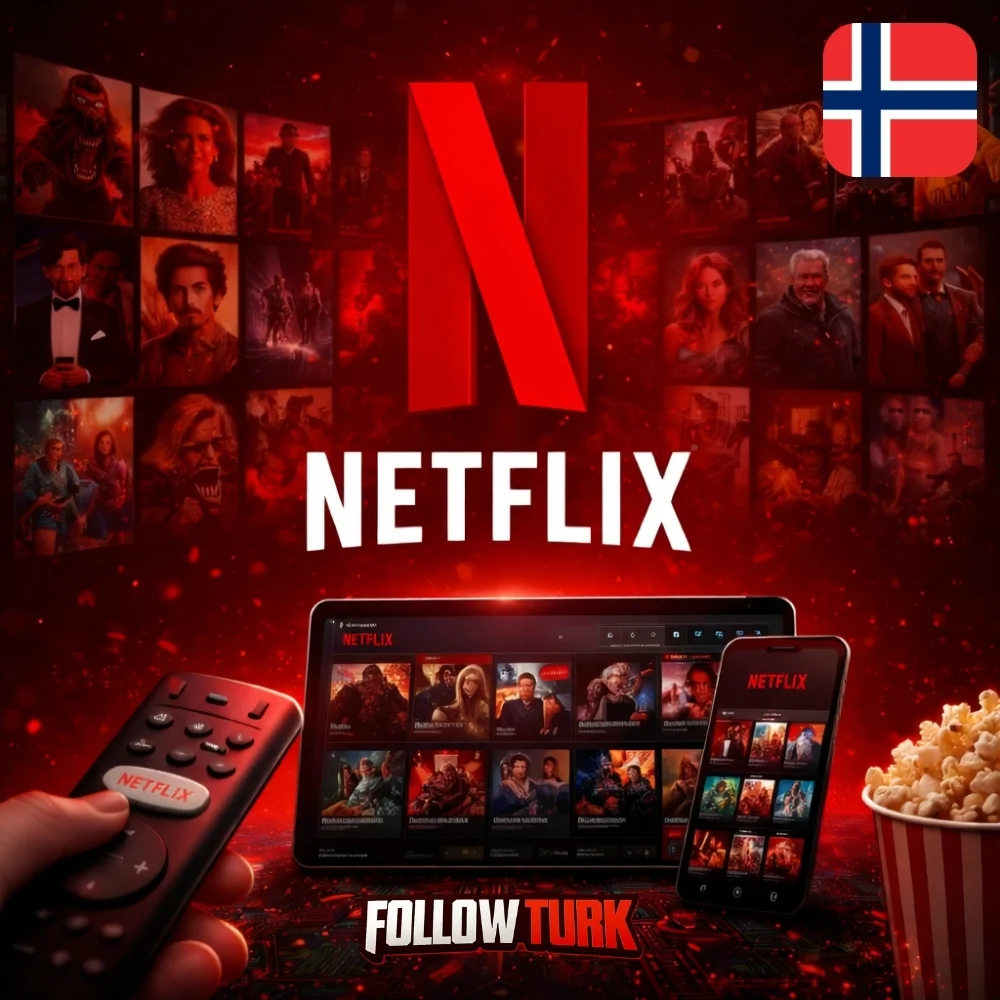 Netflix नॉर्वे - NOK गिफ्ट कार्ड - FollowTurk