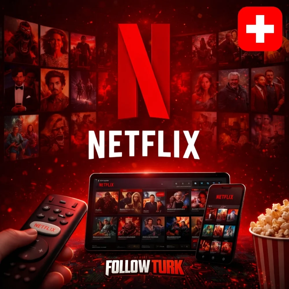 Netflix स्विट्जरलैंड - CHF गिफ्ट कार्ड - FollowTurk