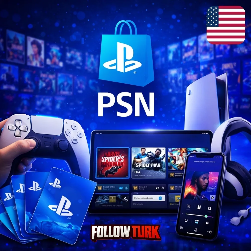 PlayStation यूएसए - PSN गिफ्ट कार्ड - FollowTurk