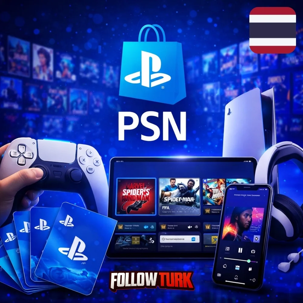PlayStation थाईलैंड - PSN गिफ्ट कार्ड - FollowTurk