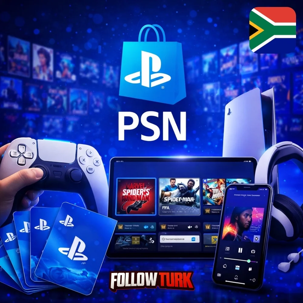 PlayStation दक्षिण अफ्रीका - PSN - FollowTurk