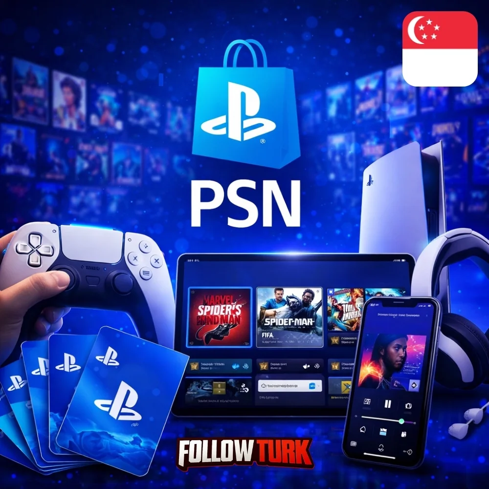 PlayStation सिंगापुर - PSN गिफ्ट कार्ड - FollowTurk