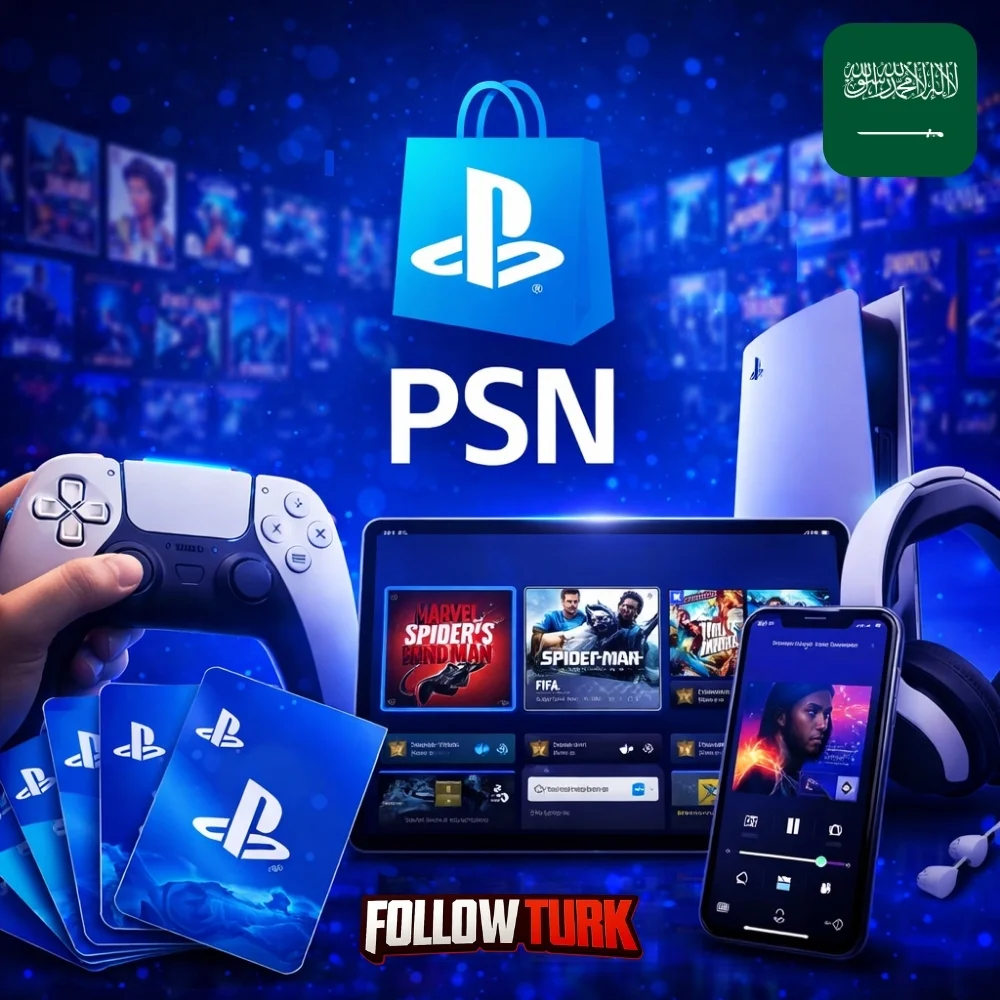 PlayStation सऊदी अरब - PSN गिफ्ट कार्ड - FollowTurk