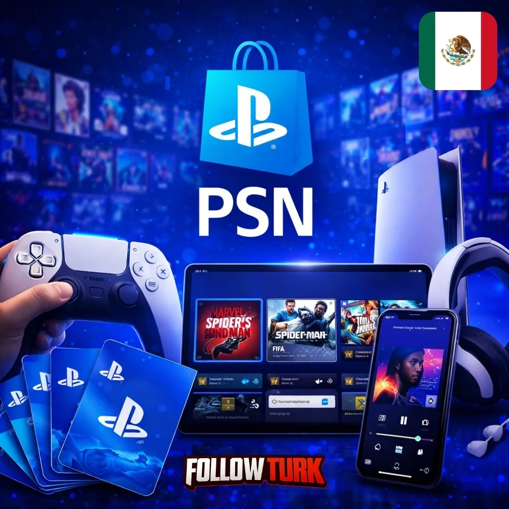 PlayStation मेक्सिको - PSN गिफ्ट कार्ड - FollowTurk