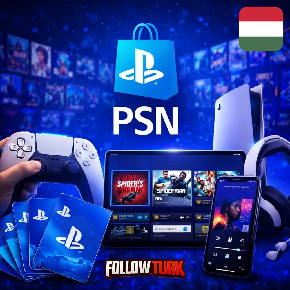 PlayStation Hungary - PSN गिफ्ट कार्ड - FollowTurk