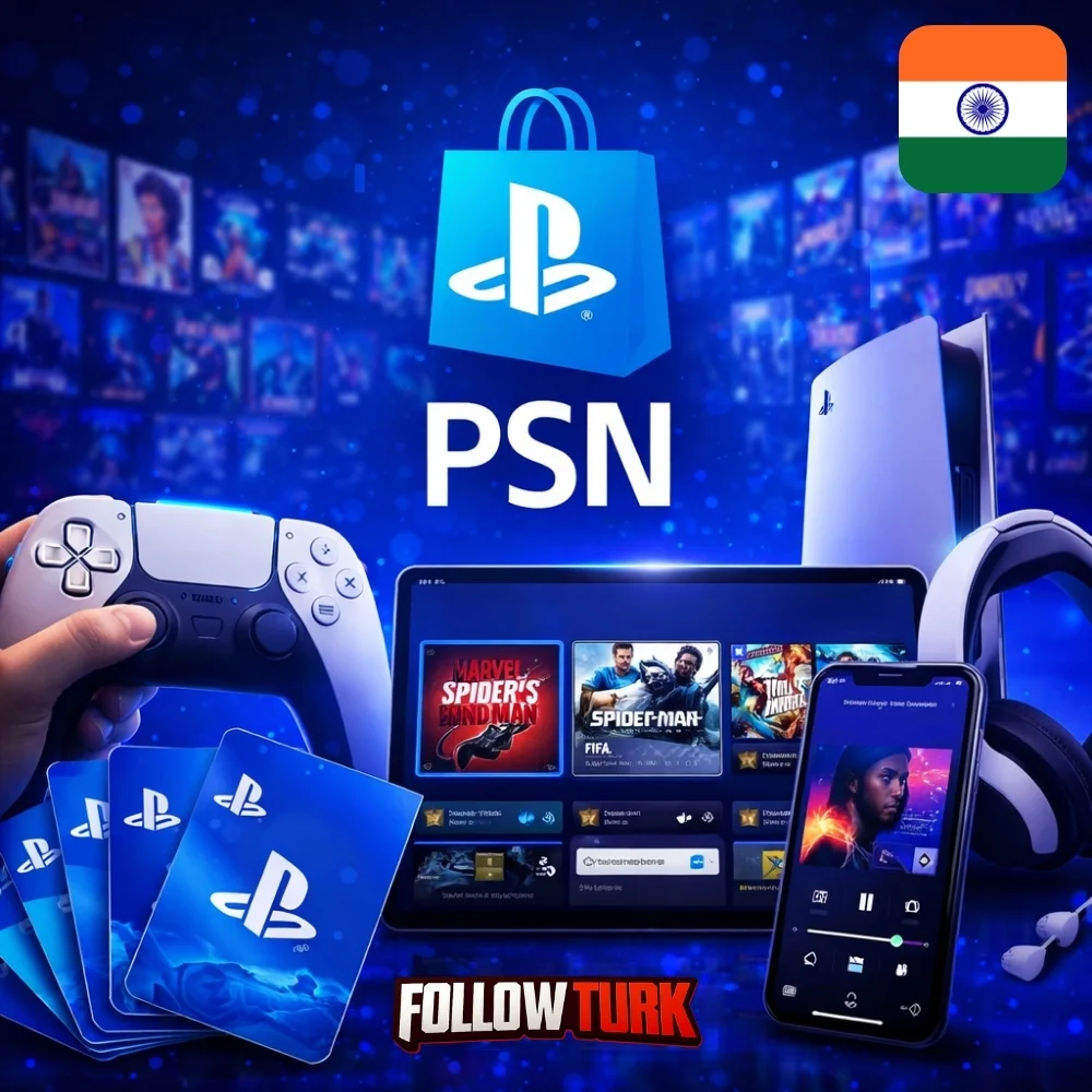 PlayStation India - PSN गिफ्ट कार्ड - FollowTurk