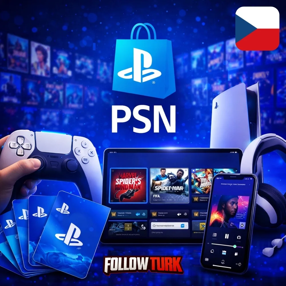 PlayStation चेक रिपब्लिक - PSN - FollowTurk