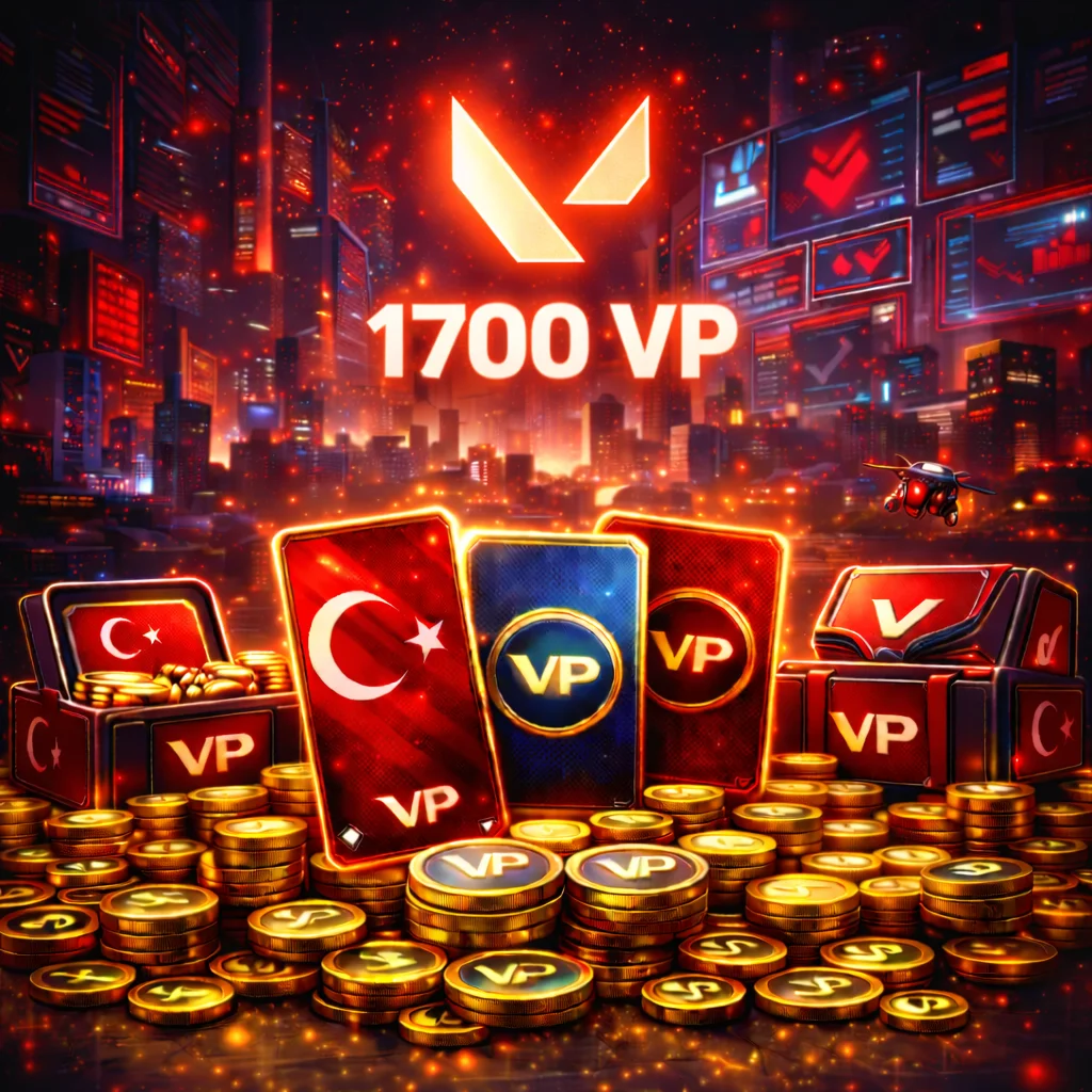 तुर्की 1700 VP (Valorant Points TR) - FollowTurk