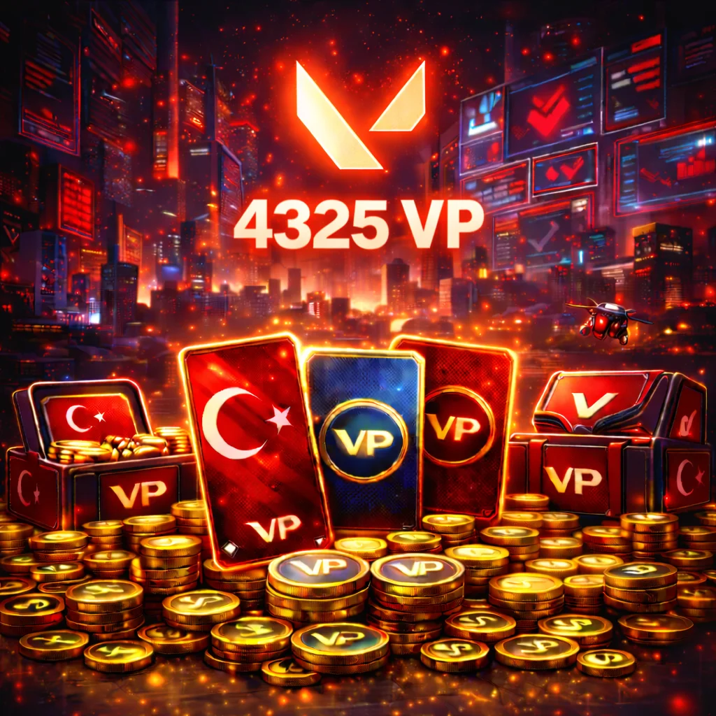 तुर्की 4325 VP (Valorant Points) टॉप-अप - FollowTurk