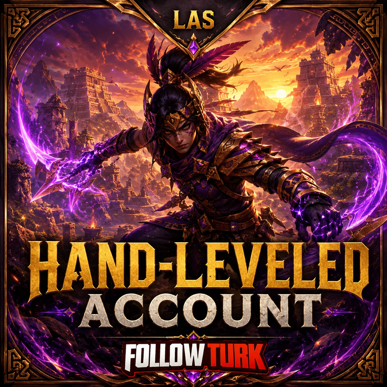 LAS - हाथ से लेवल किया गया अकाउंट - FollowTurk