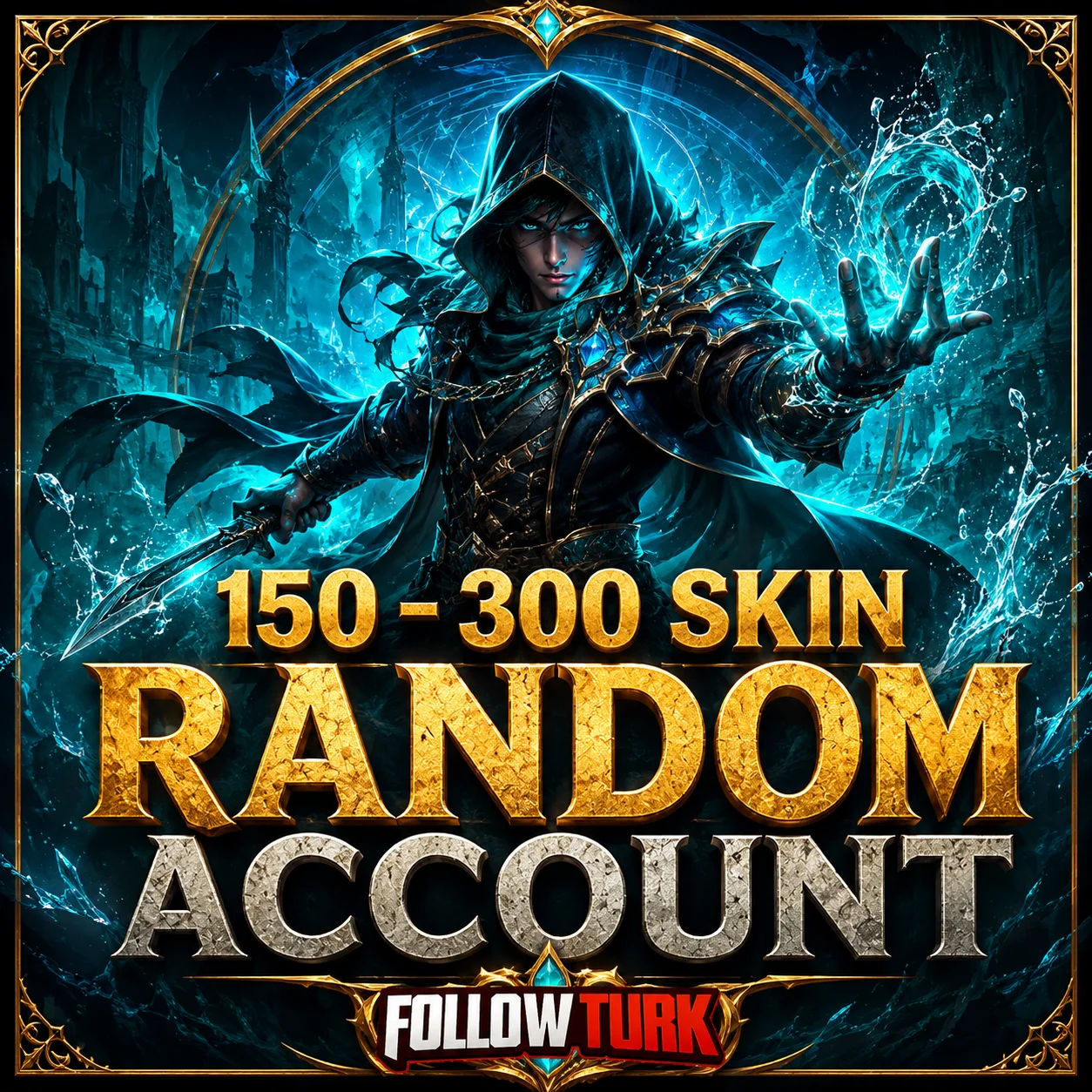 150-300 स्किन वाला रैंडम Legend अकाउंट - FollowTurk