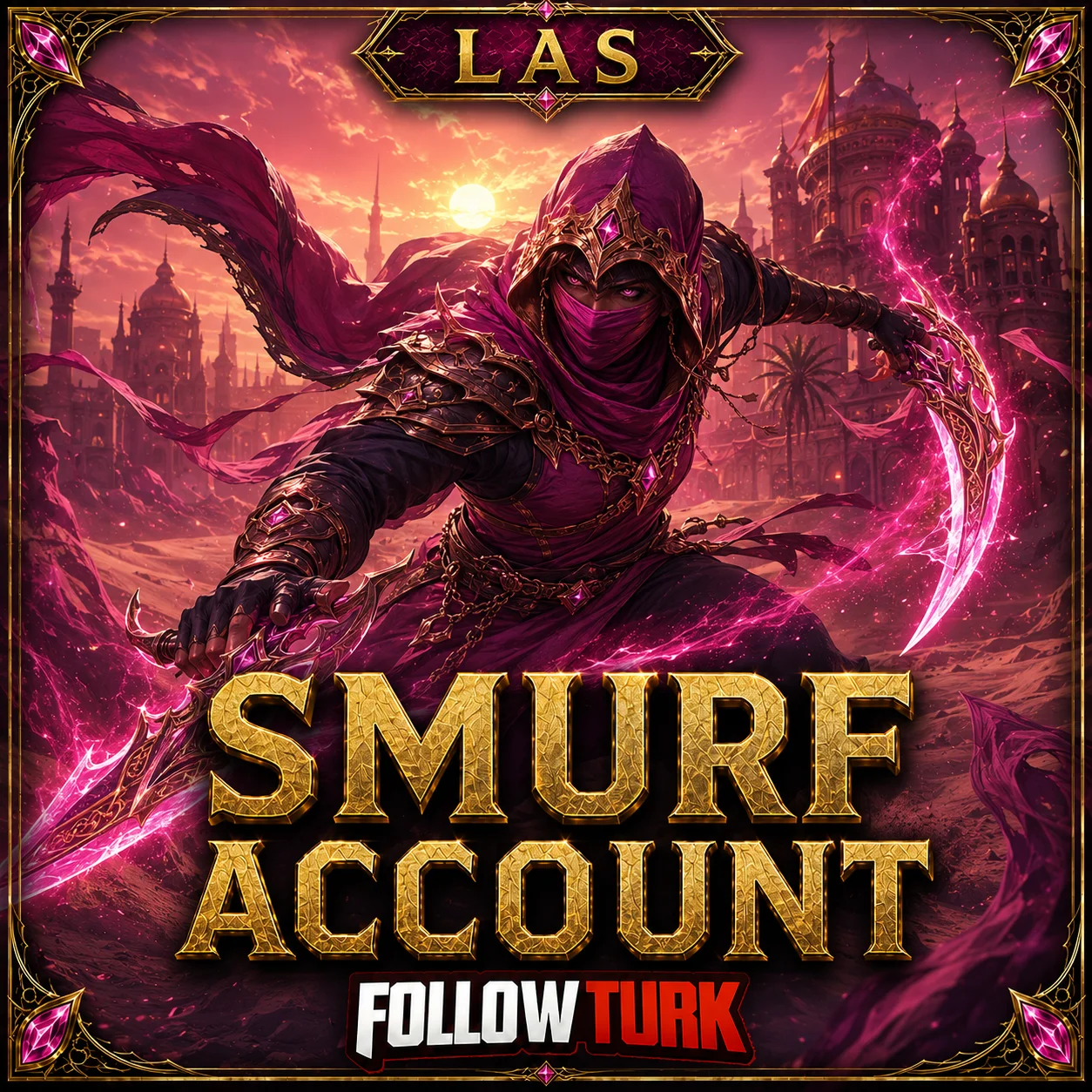 LAS - स्मर्फ अकाउंट - FollowTurk