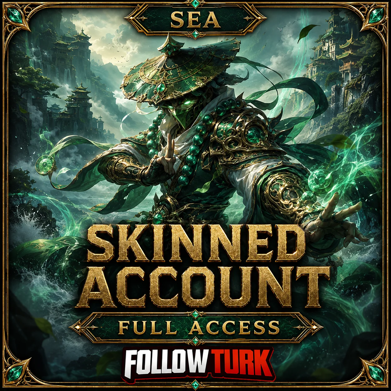SEA - फुल एक्सेस स्किन्ड अकाउंट - FollowTurk