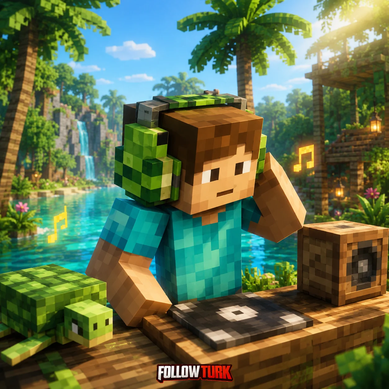 Turtle Tunes - Minecraft Key - FollowTurk