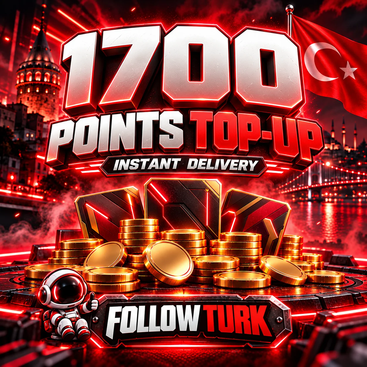 तुर्की 1700 VP (Valo Points TR) - FollowTurk