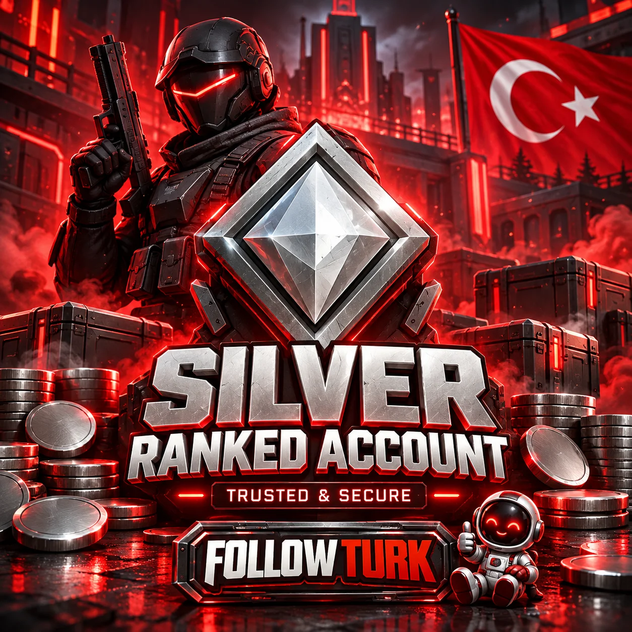 टर्की - TR सिल्वर अकाउंट - FollowTurk