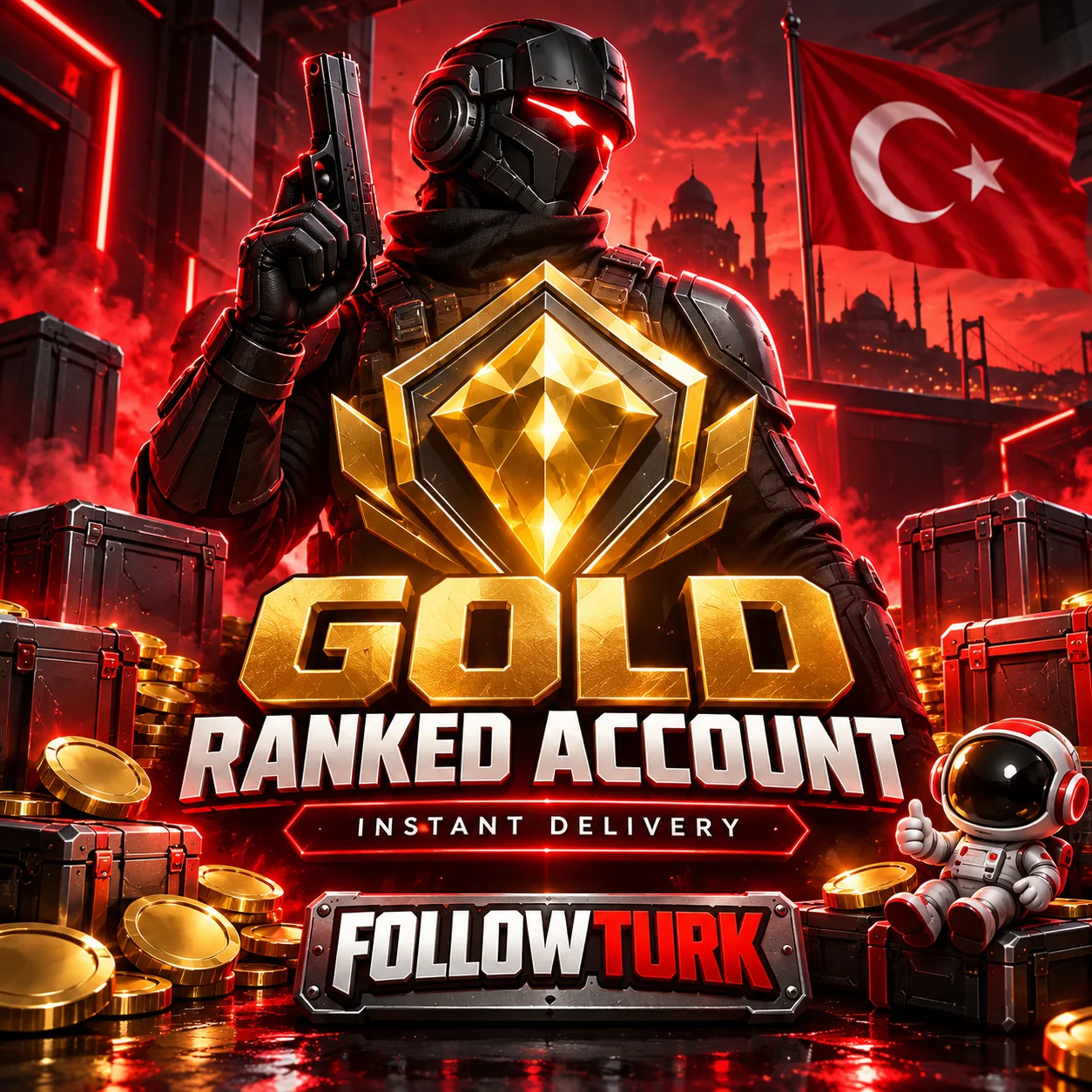 टर्की - TR गोल्ड अकाउंट - FollowTurk