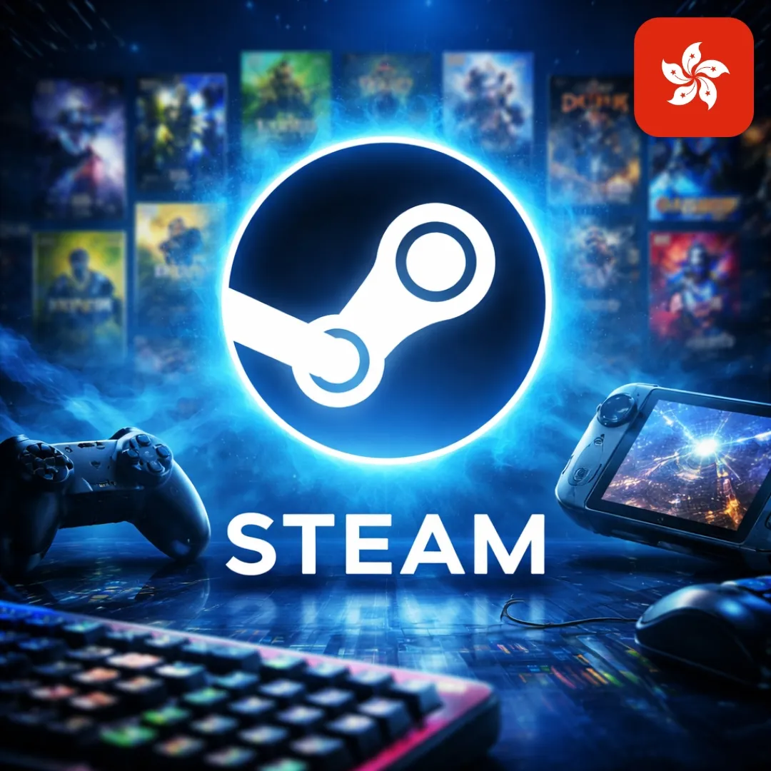 Steam - HKD गिफ्ट कार्ड (हॉन्ग कॉन्ग) - FollowTurk