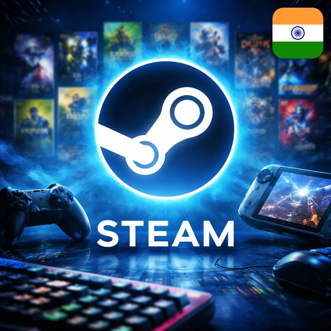 Steam गिफ्ट कार्ड - INR - FollowTurk
