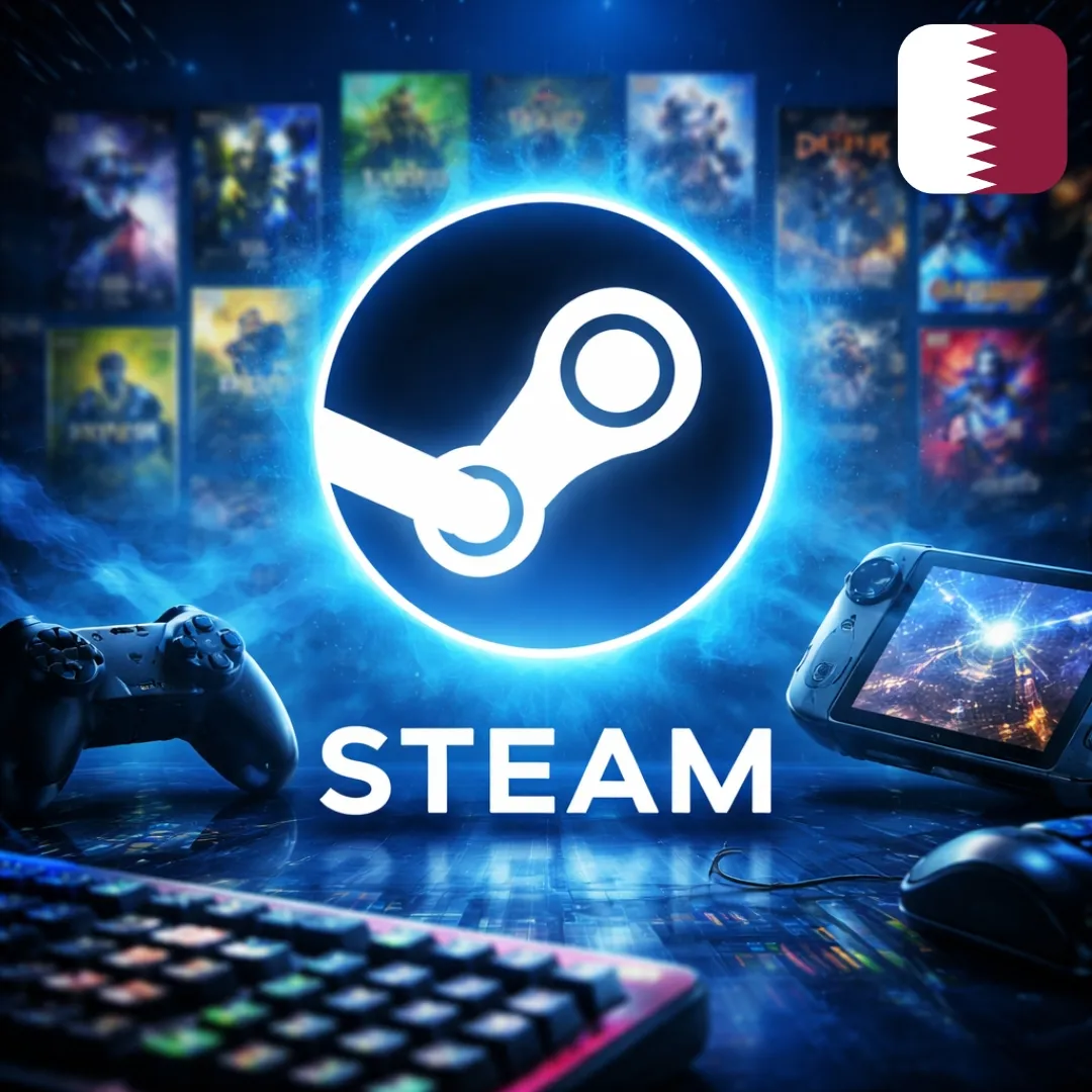 Steam क़तर (QAR) गिफ्ट कार्ड - FollowTurk